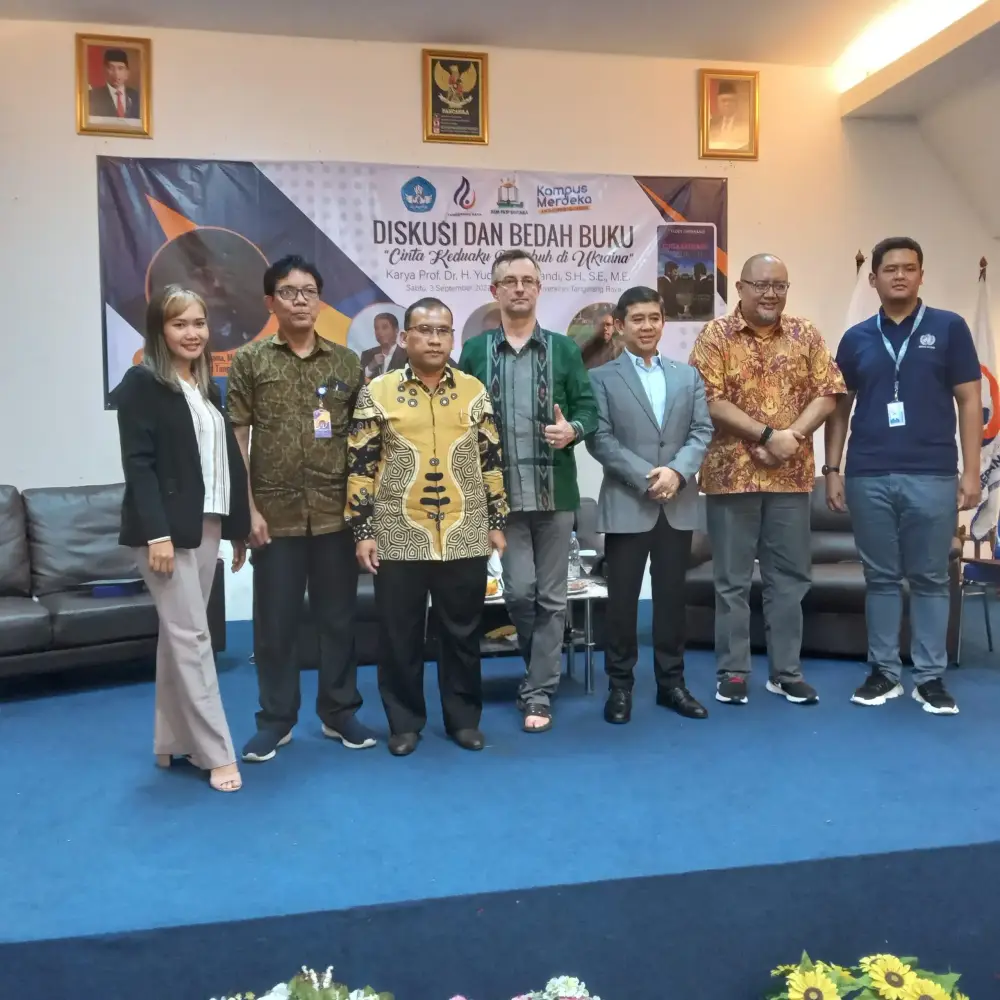 UNTARA Gelar Bedah Buku Cinta Keduaku Berlabuh di Ukraina Bersama Dubes Ukraina!